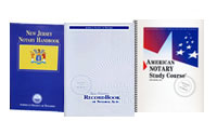 Our high quality New Jersey Notary record book, New Jersey Notary Handbook, and Notary Study Guide are available right here. These notary books are extremely valuable tools for notaries