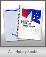 Our high quality Alabama Notary record book and Notary Study Guide are available right here. These notary books are extremely valuable tools for notaries