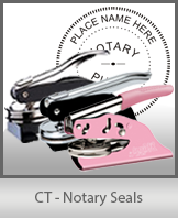 Our highest quality Connecticut Notary seals are available right here. These notary seals (also known as notary embossers) make a sharp, raised, impression every time.