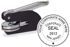 Order your corporate seal stamp today and save. Company Seal to authenticate your official documents. Customized with Company Name, State and Year or Organization. Low Prices