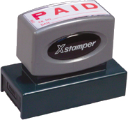 Order your Jumbo Red-Inked Paid stamp, 3249 Paid Stamp, Custom and stock office stamps today and save. Fast Shipping