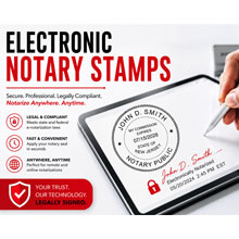 MI - Electronic Notary Stamps