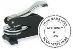Order your custom Attorney Desk Seal Today and save. Fast shipping