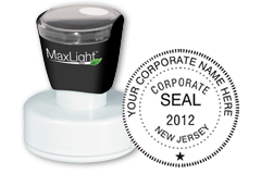 Order your Company Seal Stamp Today and Save. Customized with company name, state and year organized. Low Prices