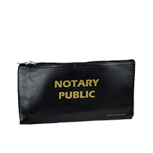Order your zippered notary supplies bag to hold your notary seal and stamps. We also carry a huge selection of notary supplies.