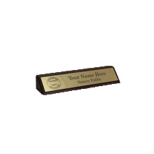 Order one of our professional notary nameplates personalized with notary's name. Low prices and fast shipping