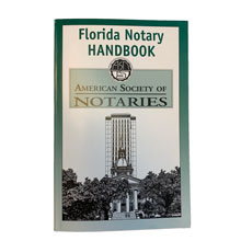 FL-HBK - Florida Notary Handbook