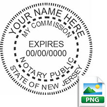 Order your Official Round NJ Notary stamp today and save. FREE Shipping available. Meets New Jersey Notary stamp requirements.
