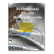 Low Prices for this excellent Illinois notary records journal and notary supplies. We are known for quality notary products and excellent service. Ships Next Day