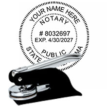 Order your Oklahoma Notary Pocket Seal today and Save. Oklahoma Notary Seals Ship the Next Business day with free shipping available. Free Notary Pen with every order.