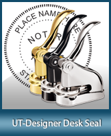 This quality, affordable hand-held notary seal for Utah can be purchased right here.