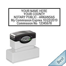 Order your Official AR Notary stamp today and save. FREE Notary Pen with Order. Meets Arkansas Notary stamp requirements.