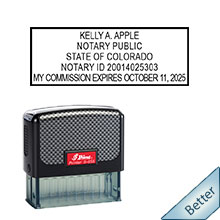 Order your Official Self-Inking CO Notary stamp today and save. Colorado notary stamps ship the next business day with FREE Shipping available. Meets Colorado Notary stamp requirements.