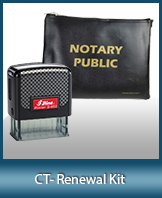A notary supply kit designed for renewing notaries of Connecticut.