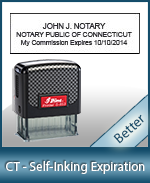 Order your CT Notary Stamps Today and Save. We are known for quality notary products and excellent Service