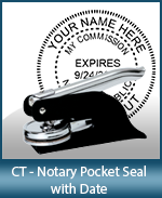 Connecticut Notary Seal and Stamps | Ships Next Business Day