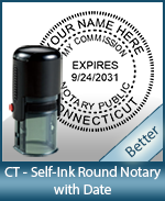 Order your Connecticut notary seal stamps and supplies today and Save. We are known for Quality CT Notary Supplies and Fast Shipping