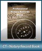 This Connecticut Notary Record Book, also known as a Notary Journal is an essential product for all notaries.