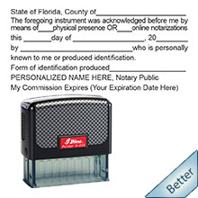 Order your FL Notary Stamps and Supplies Today and Save. Ships Next Day