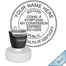 Order your Official KY Notary stamp and supplies today and save. Free Notary Pen with Order. Meets Kentucky Notary stamp requirements.