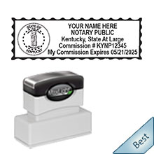 Order your Kentucky Notary Pre-Inked Shield Stamp today and save. Full line of Notary Public Supplies. Free Notary Pen with Order. Meets Kentucky Notary stamp requirements.
