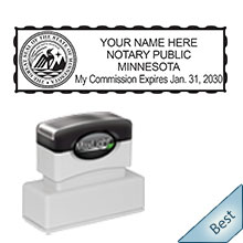 Order your Minnesota Notary Pre-Inked Expiration Stamp today and save. FREE Shipping available. Meets Minnesota Notary stamp requirements.