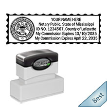 Order your Official MS Notary Public Seal Stamp today and save. FREE Shipping available. Meets Mississippi Notary stamp requirements.