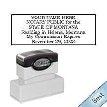 Order your Official MT Notary stamp today and save. Montana notary stamps ship the next business day with FREE Notary Pen with Order. Meets Montana Notary stamp requirements.