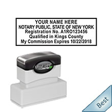 Order your Pre-Inked NY Expiration stamp today and save. Pre-Inked New York Notary stamps ship the next business day with Free shipping available. FREE Notary Pen. Meets New York Notary stamp requirements.