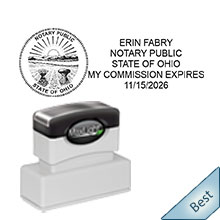 Order your Ohio Notary Pre-Inked Expiration Stamp today and save. Ohio notary supplies ship the next business day with FREE Notary Pen. Meets Ohio Notary public stamp requirements.