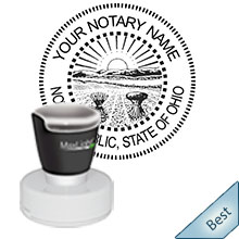 Order your Round, Pre-Inked Ohio Notary Stamp today and save. Ohio Notary Supplies ship the next business day with FREE Notary Pen. Meets Ohio Notary stamp requirements.