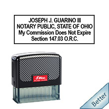 Full line of Ohio Notary Supplies. Free Notary Pen with Order