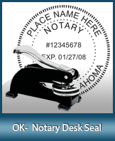 Order your Oklahoma Notary Supplies Today and Save. Free Notary Pen with Order