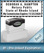 Order your RI Notary Public Supplies Today and Save. Known for quality notary products. Free notary pen with order