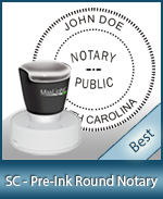 Order your South Carolina Notary Stamps Today and Save. We are known for Quality SC Notary Supplies and Fast Shipping