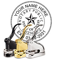 This quality notary desk seal for Texas can be purchased right here. Fast Shipping