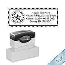 Order your Texas Notary Pre-Inked Expiration Stamp today and save. Texas notary supplies ship the next business day with FREE Notary Pen with Order. Meets Texas Notary stamp requirements.