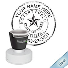 Order your Highest Quality Round Texas Notary Stamp today and save. Texas notary supplies ship the next business day with FREE shipping available. FREE Notary Pen with Order. Meets Texas Notary stamp requirements