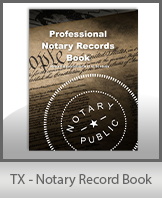 Low Prices for this excellent Texas notary records journal and notary supplies. We are known for quality notary products and excellent service. Ships Next Day