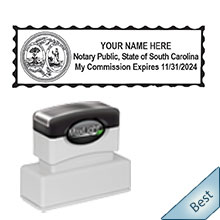 Order your Official South Carolina Notary Pre-Inked Shield Stamp today and save. South Carolina notary supplies ship the next business day with FREE Notary Pen with order. Meets South Carolina Notary stamp requirements.